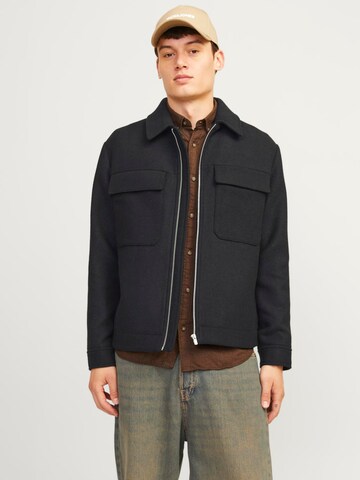 JACK & JONES Between-season jacket 'JPRBlurussel' in Black: front