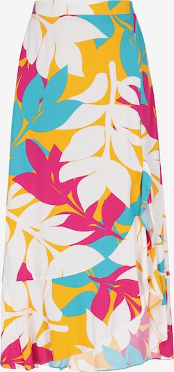 Sijonas iš IZIA, spalva – turkio spalva / geltona / rožinė / balta, Prekių apžvalga