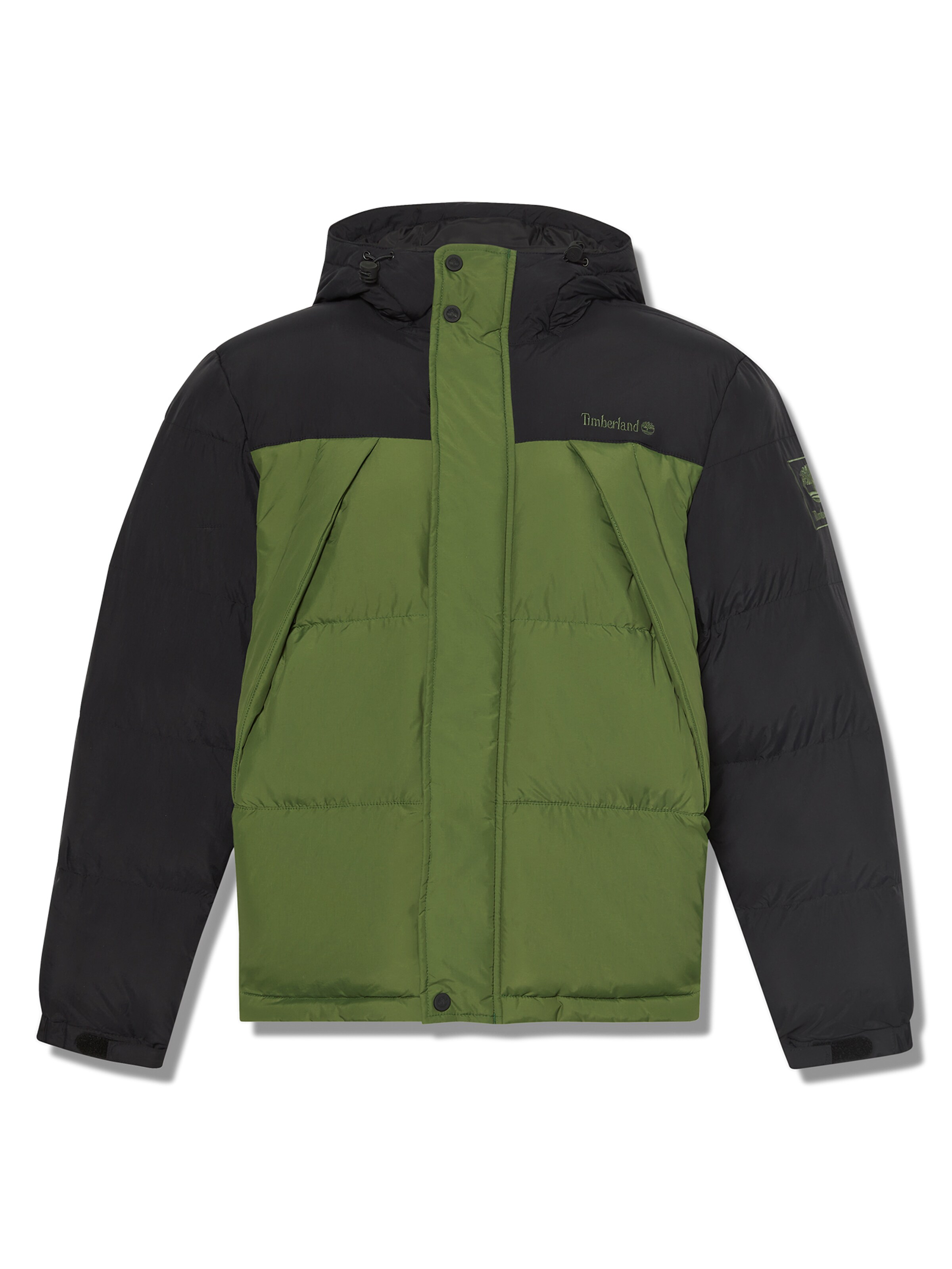 Geacă de iarnă de la TIMBERLAND pe verde: față