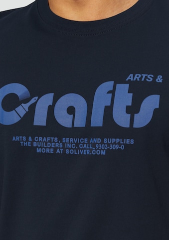 T-Shirt s.Oliver en bleu