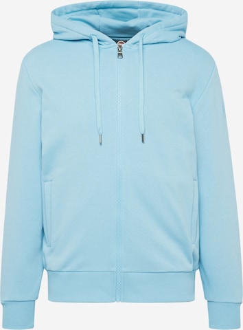 Colmar Zip-Up Hoodie in Blue: front