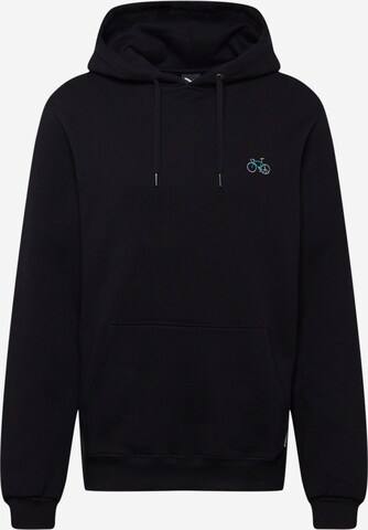 Iriedaily - Sudadera 'Peaceride' en negro: frente