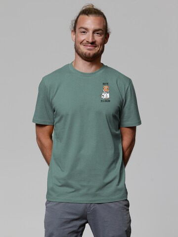 Maglietta di Watapparel in verde: frontale