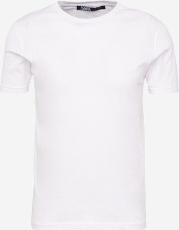 T-Shirt Karl Lagerfeld en blanc : devant