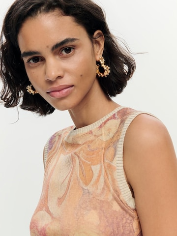 Desigual T-shirt i beige