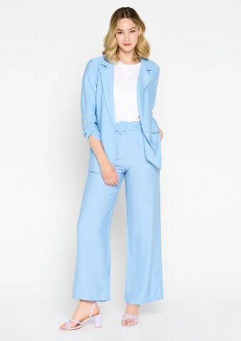 LolaLiza Loosefit Broek 'Wide trousers' in Blauw