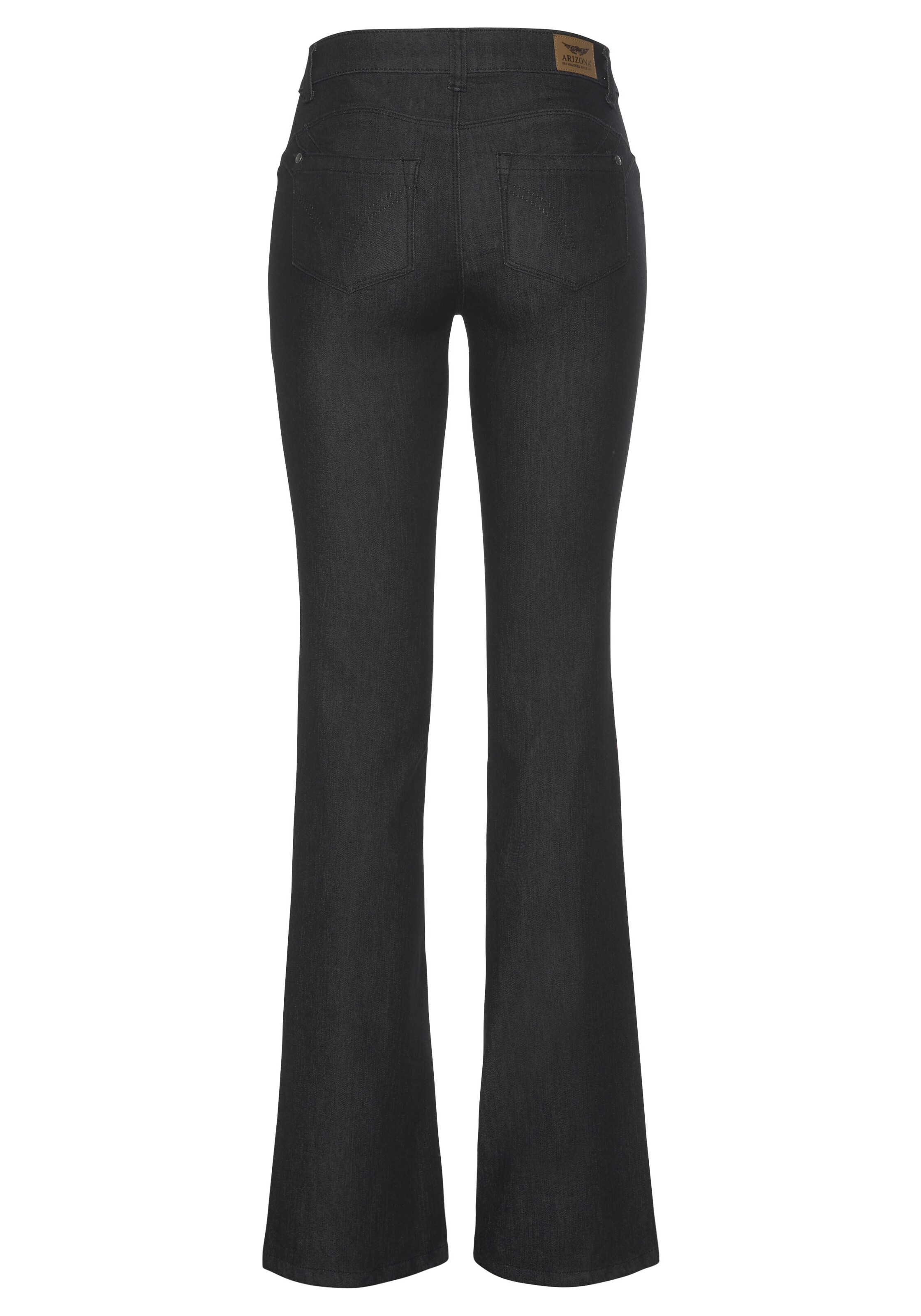 ARIZONA Boot cut Jeans in Black