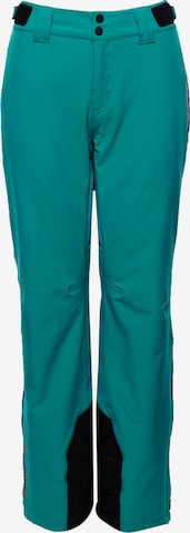 Superdry Snow Regular Workout Pants in Blue: front