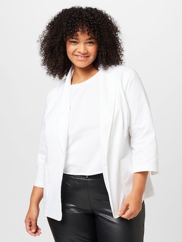 Persona by Marina Rinaldi - Blazer 'CAPUA' em branco: frente