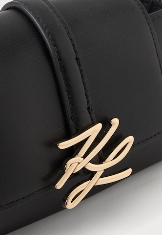 Karl Lagerfeld Torba za čez ramo 'K/AUTOGRAPH' | črna barva