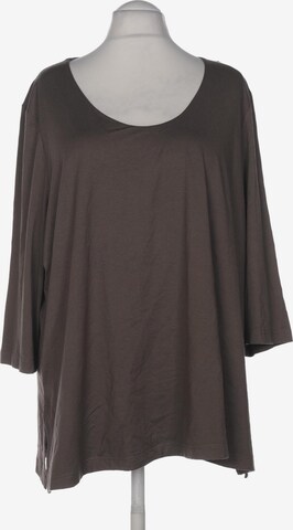 Ulla Popken Langarmshirt 4XL in Braun: predná strana