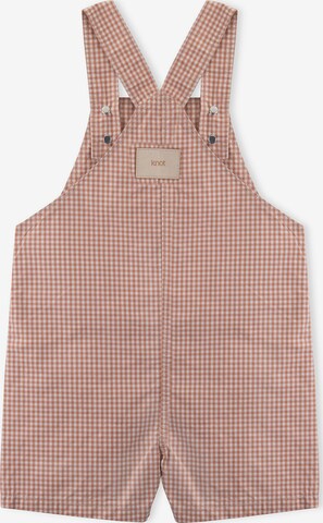 KNOT Regular Dungarees 'JARDINEIRAS LEEK' in Orange