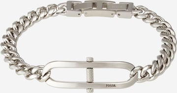 Bracelet FOSSIL en argent : devant