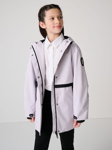 Manteau CLARKS en violet : devant