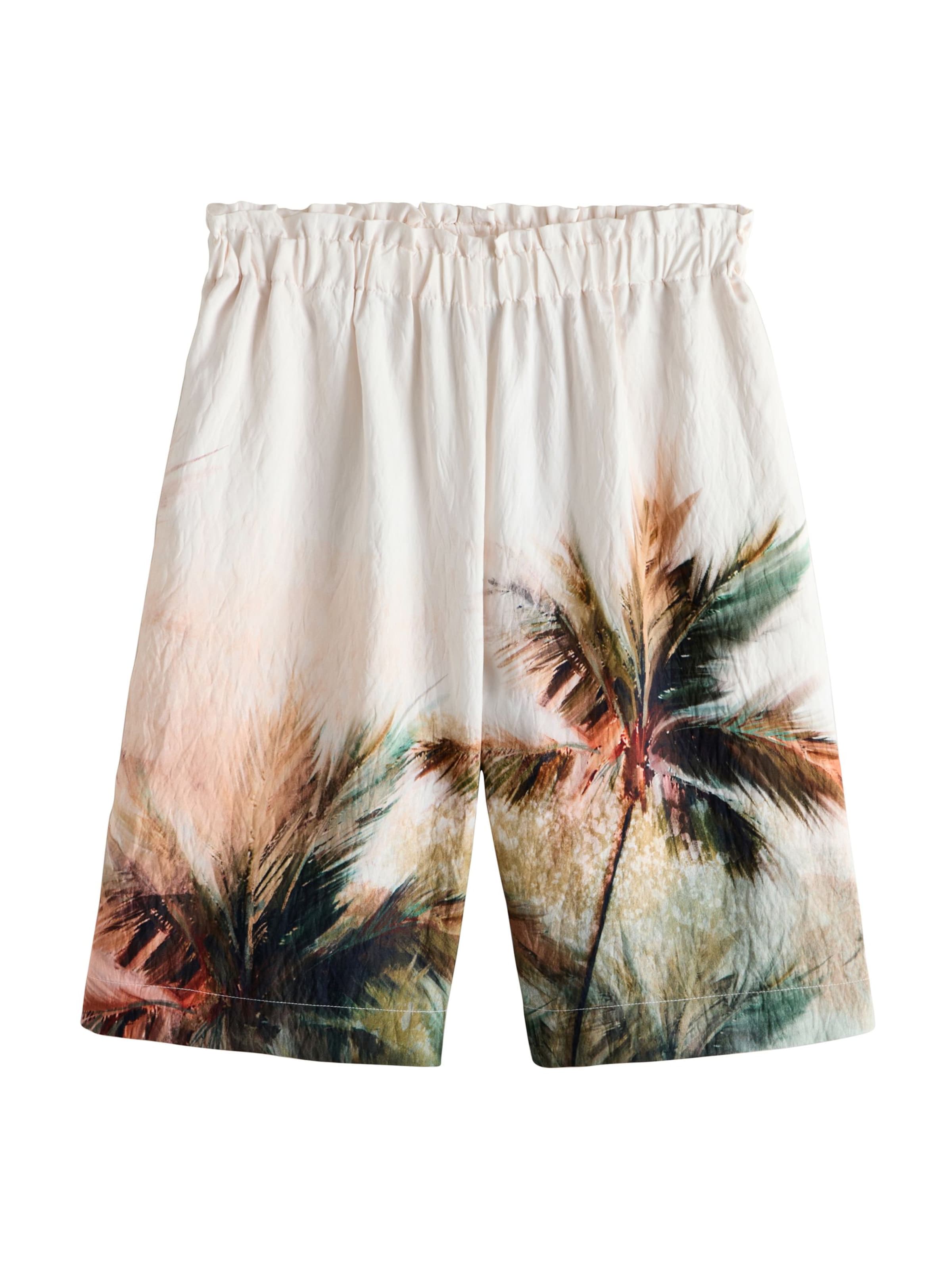 Next Trousers in Cream / Dark green / Apricot, Item view