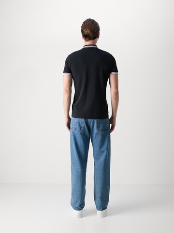 BOSS Poloshirt 'Paddy' in Blau