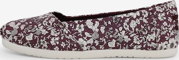 TOMS Ballet Flats in Red: front