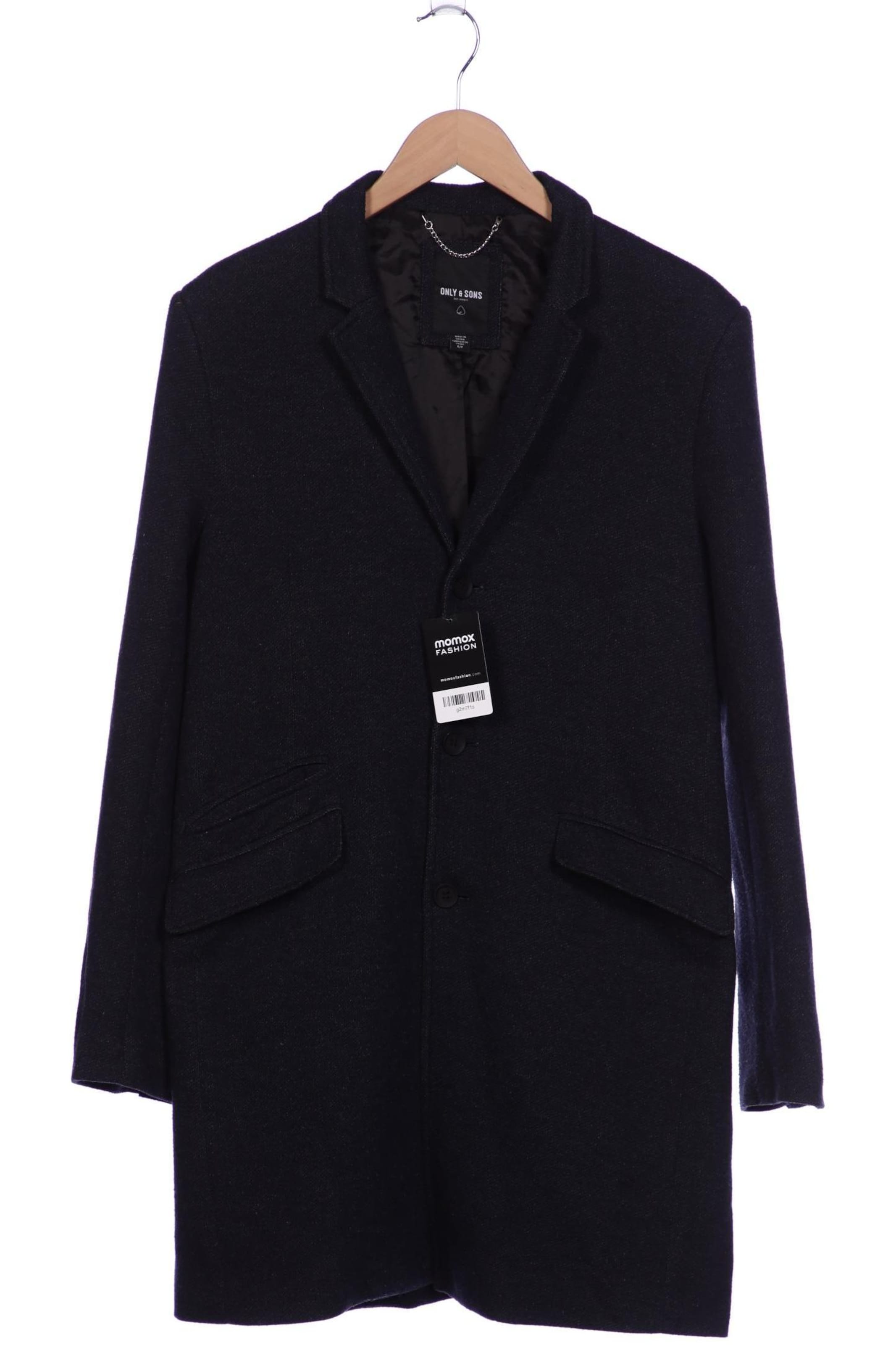 Only & Sons Jacket & Coat in S in Blue: front