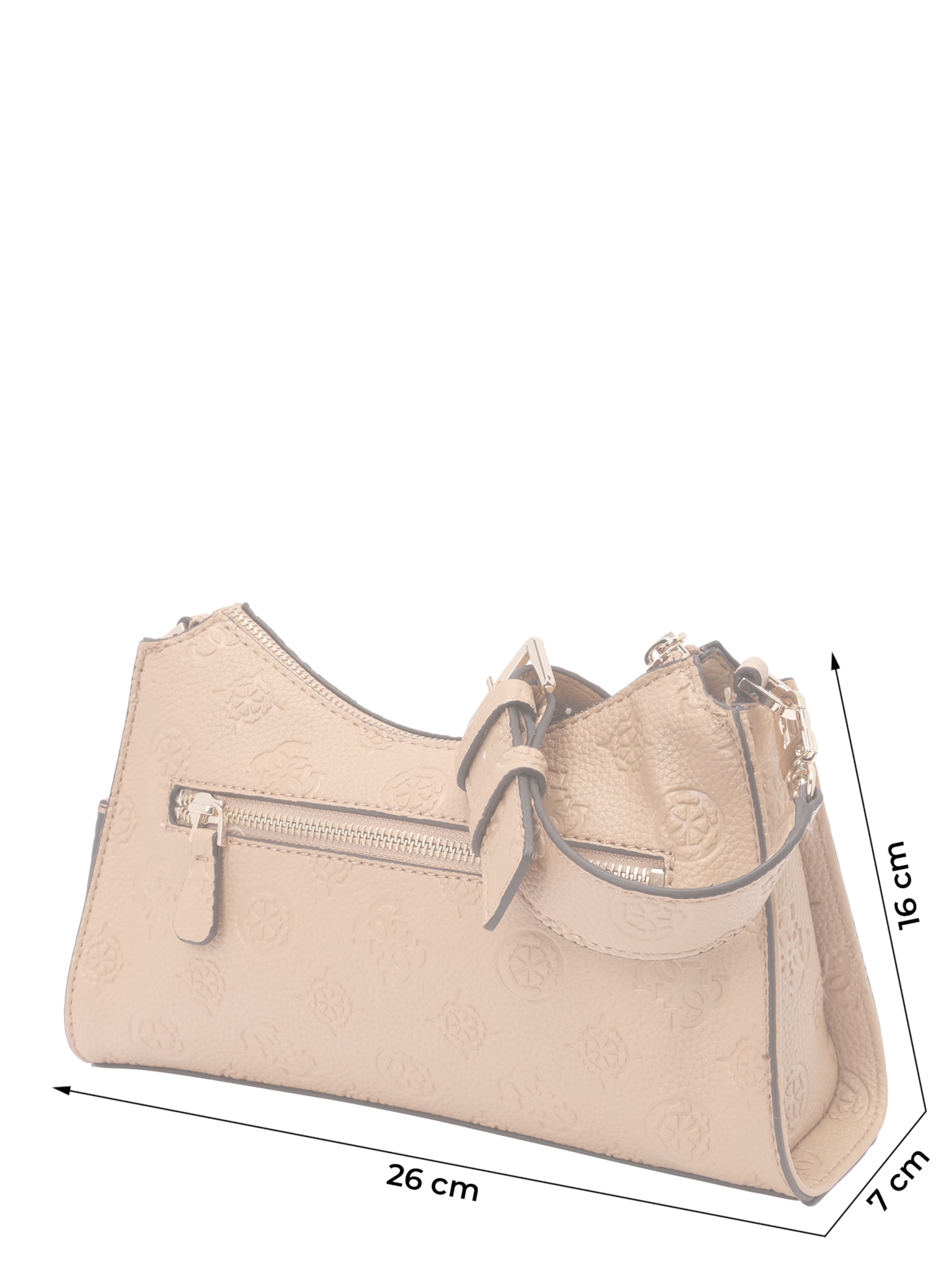 GUESS Torba na ramię 'CRESIDIA' w kolorze beżowy