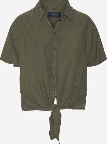 Camicia da donna 'IDA' di Noisy may in verde: frontale