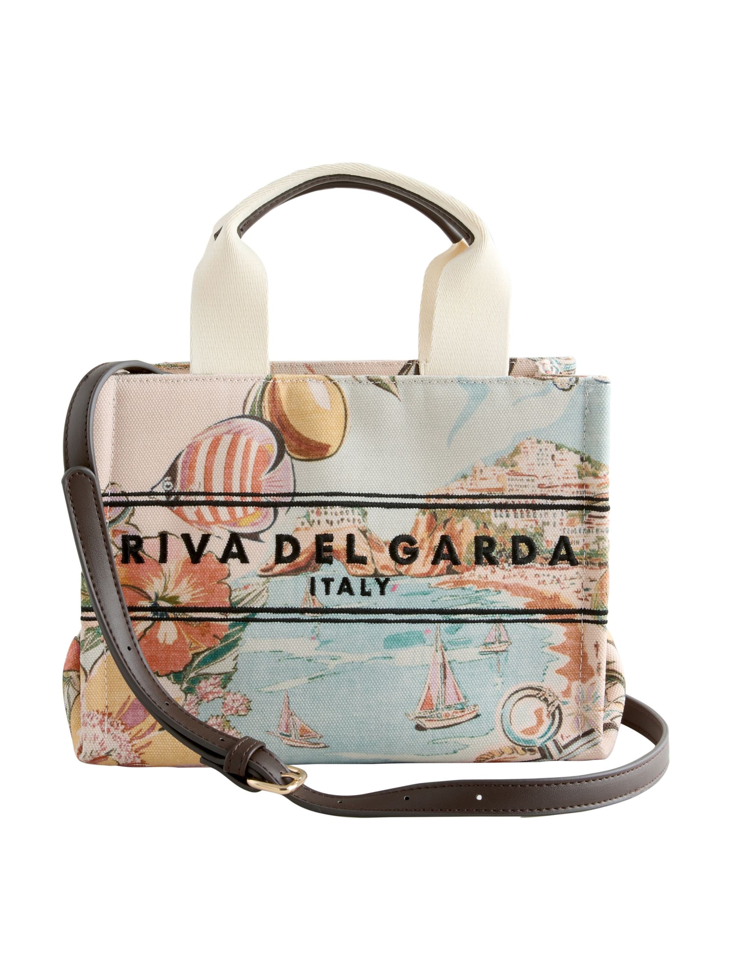 Next Ročna torbica | svetlo modra / rumena / pastelno roza / črna barva, Prikaz izdelka