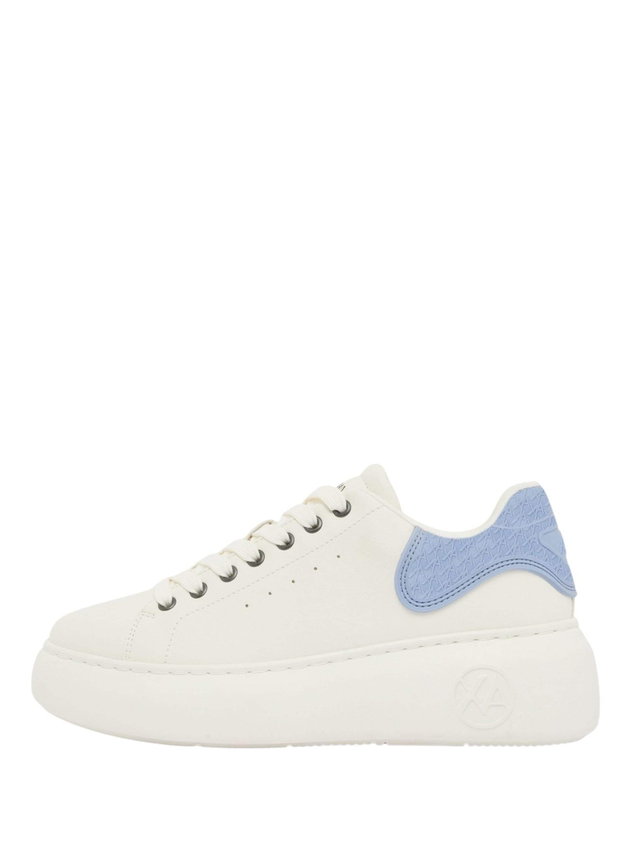 Sneaker bassa 'Sneakers Armani Exchange' di ARMANI EXCHANGE in bianco: frontale