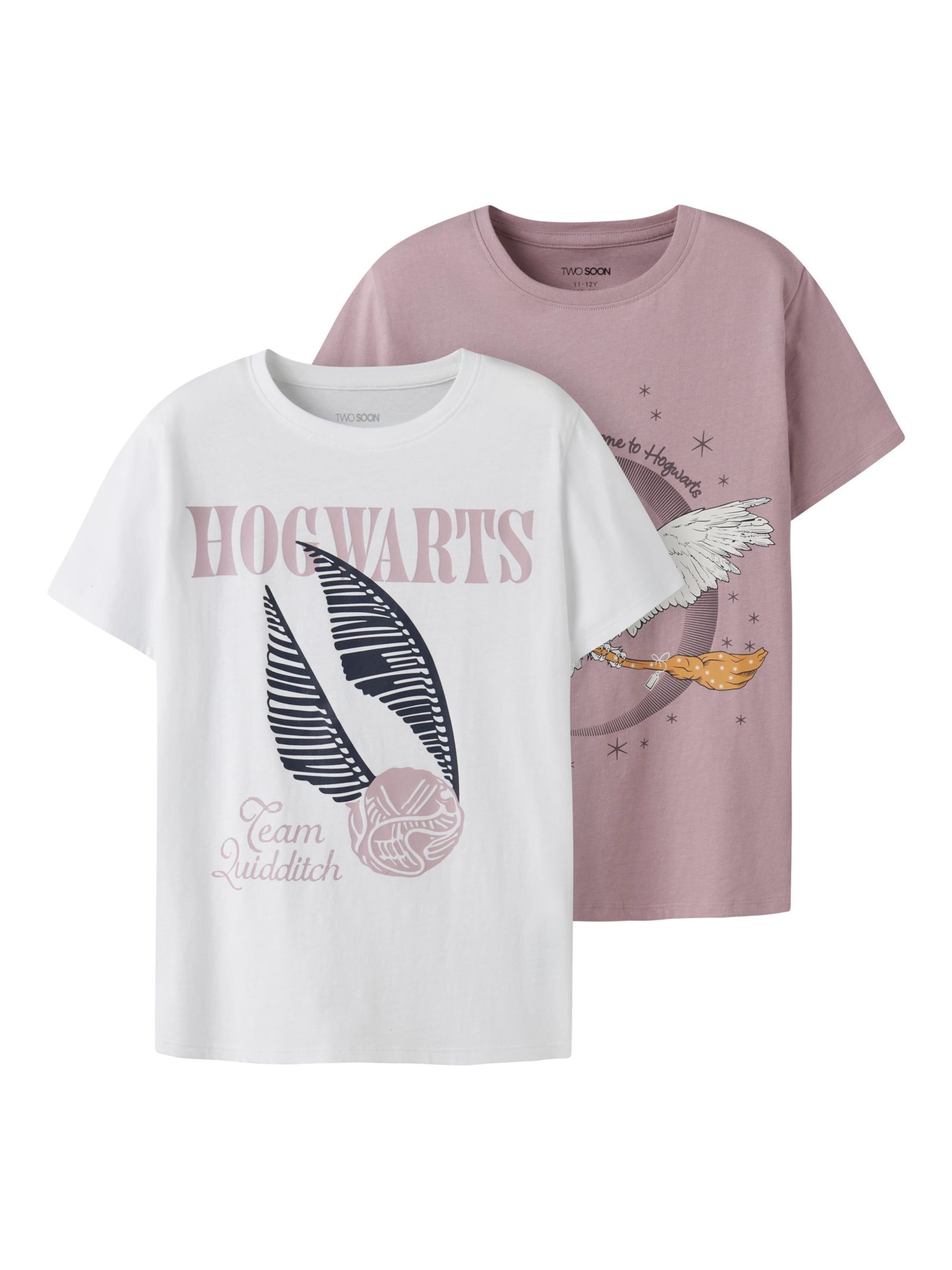 TWO SOON T-Shirt 'Harry Potter' in Lila: Vorderseite