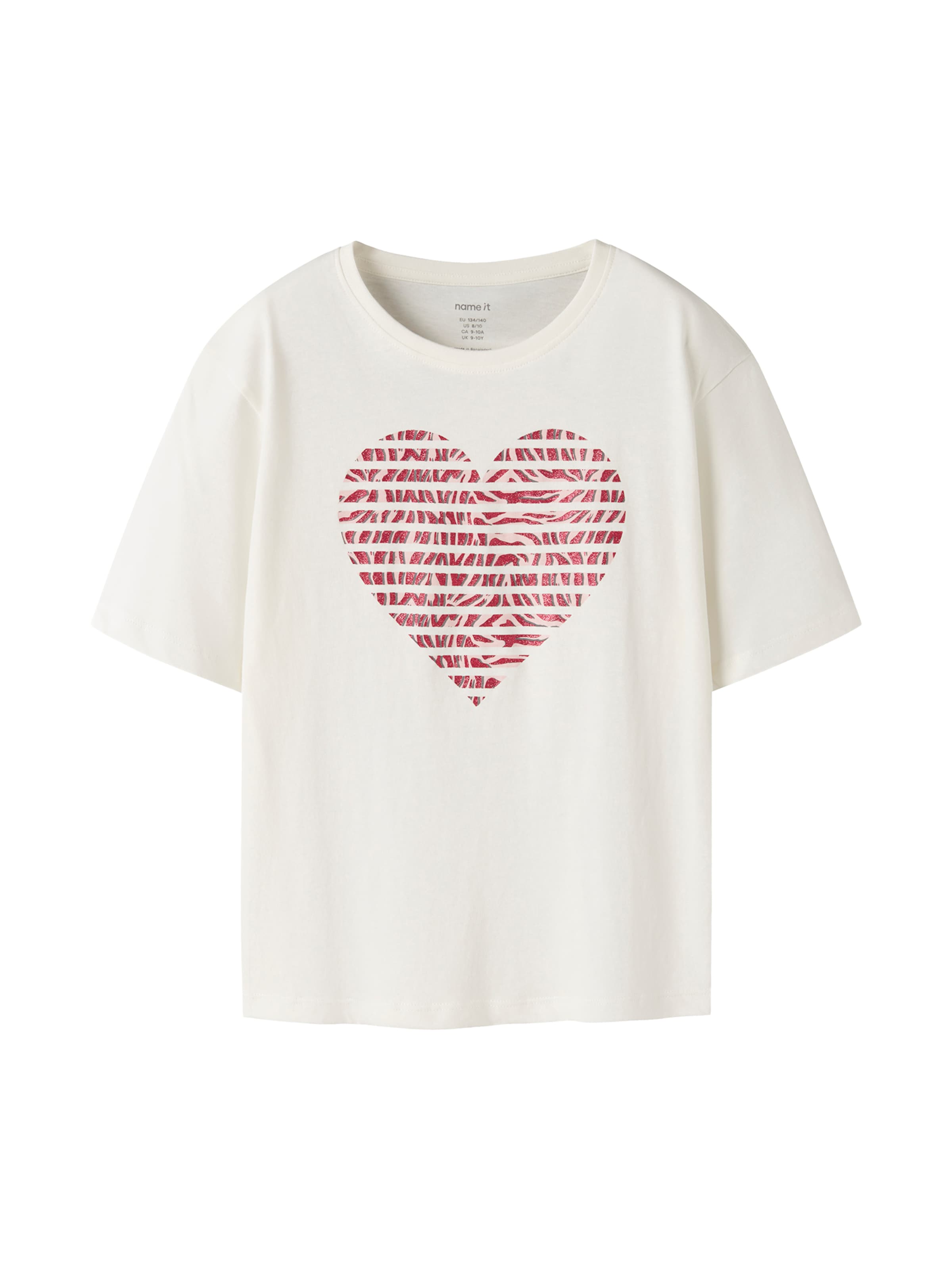 NAME IT - Camisola 'NKFOBELINE' em branco: frente