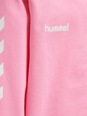 Hummel Sports sweat jacket 'Go' in Pink