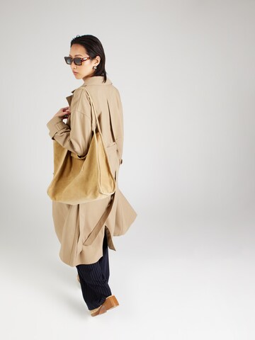 Lindex Between-Seasons Coat 'Cornelia' in Beige