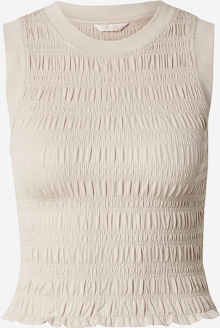 GUESS Top 'CLAIRE' w kolorze beżowy: przód