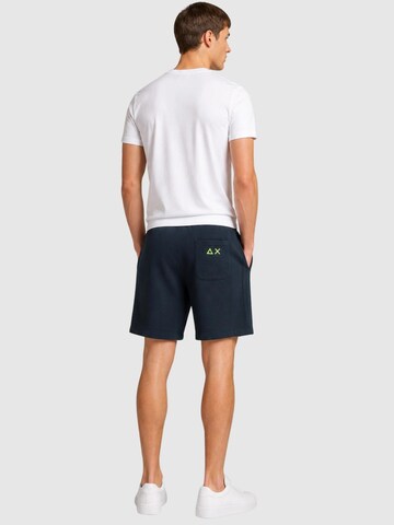 SUN68 Regular Broek 'F36140' in Blauw