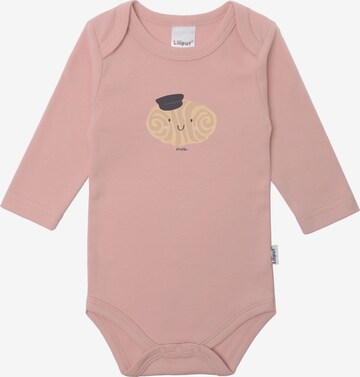 LILIPUT Romper/Bodysuit 'Franzbrötchen' in Pink: front