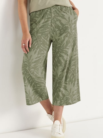 Loosefit Pantalon Cellbes of Sweden en vert : devant