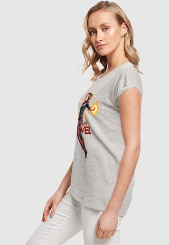 T-shirt 'Captain Marvel - Carol Danvers' ABSOLUTE CULT en gris