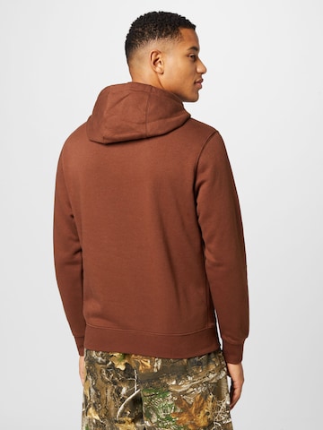 Nike Sportswear Regular fit Sweatshirt 'Club Fleece' in Brown
