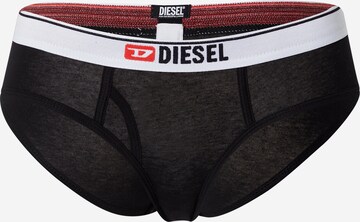 Slip DIESEL en noir : devant