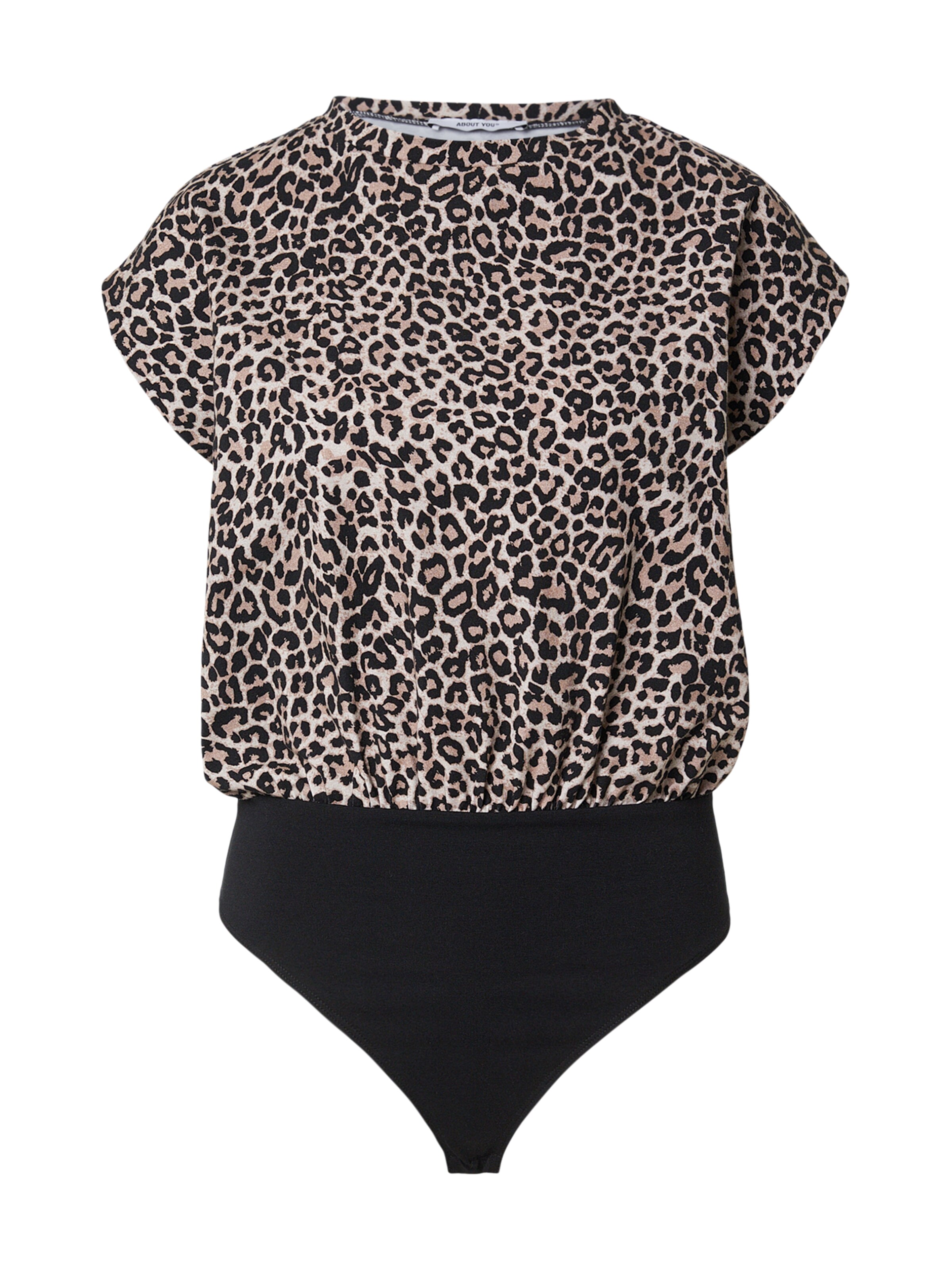 ABOUT YOU Bodi majica 'Frances' | bež barva: sprednja stran