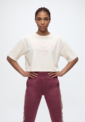Regular Pantalon de sport 'BRITNEY' GUESS en rose