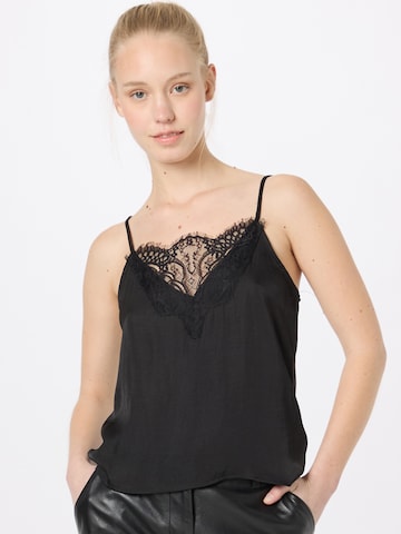 ABOUT YOU Top 'FRANCIS' in Black: front