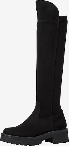 TAMARIS Over the Knee Boots in Black: front