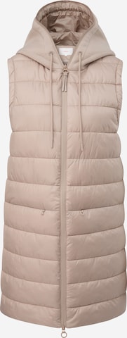 Gilet s.Oliver en beige : devant