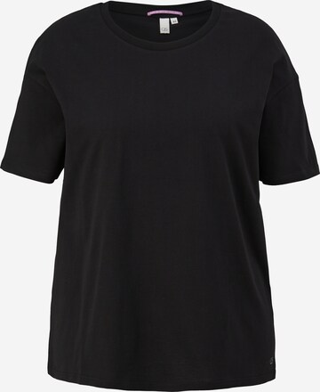 QS Shirt in Black: front