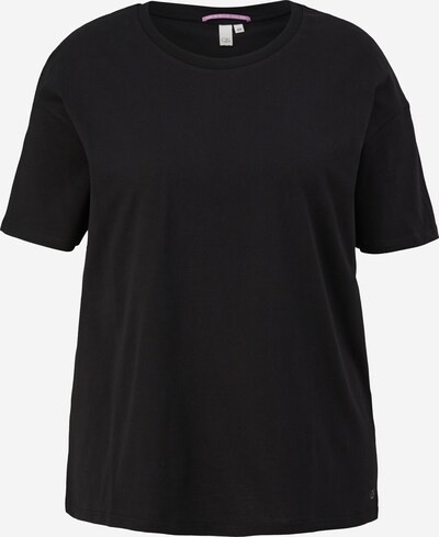 QS Shirt in schwarz, Produktansicht