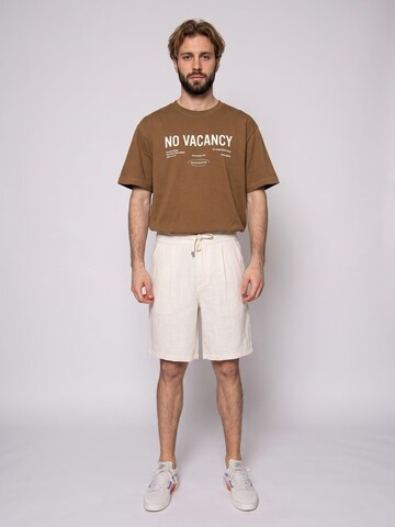 Baggy Pantalon 'EGRET SHORTS' Only & Sons en blanc : devant