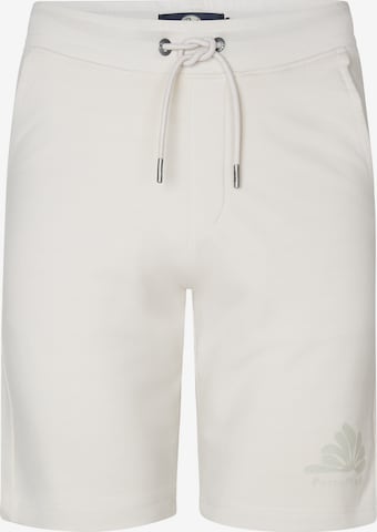 Petrol Industries Trousers 'Turtlebay' in White: front