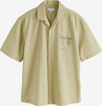 Chemise Next en beige : devant