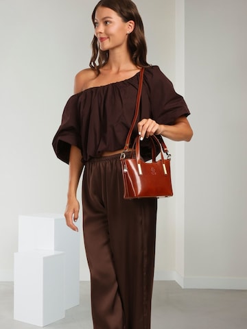 Borsa a mano di Florence in marrone