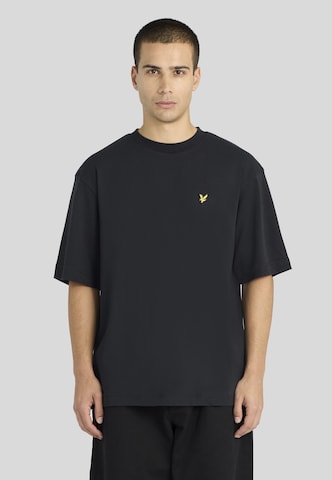 Lyle & Scott - Camiseta en negro: frente