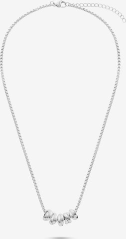 s.Oliver Necklace in Silver: front